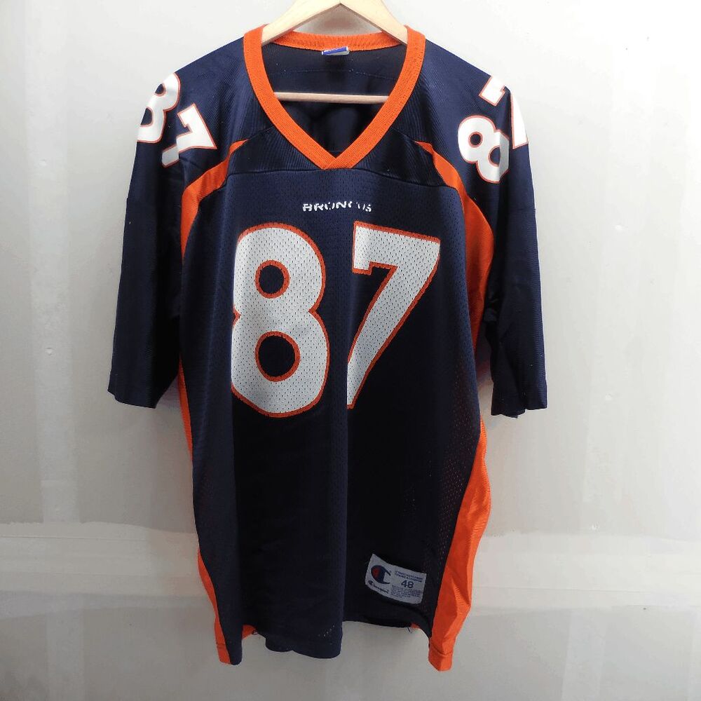 Vintage Champiion Ed McCaffrey 87 Denver Broncos Jersey Mens Size Medium EUC